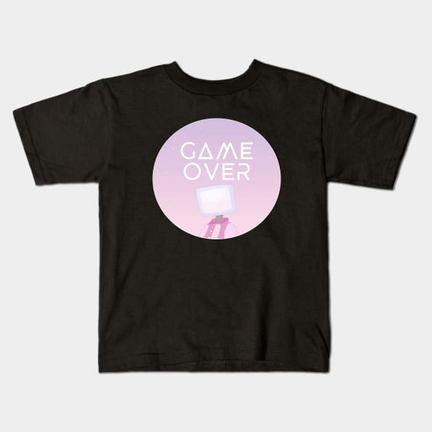 Game Over Kids T-Shirt by bluecrown